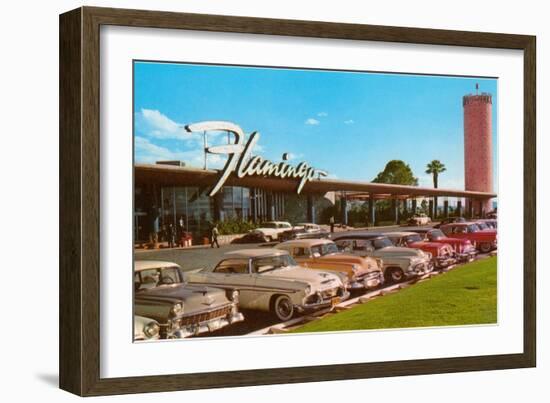 Hotel Flamingo, Las Vegas, Nevada-null-Framed Premium Giclee Print