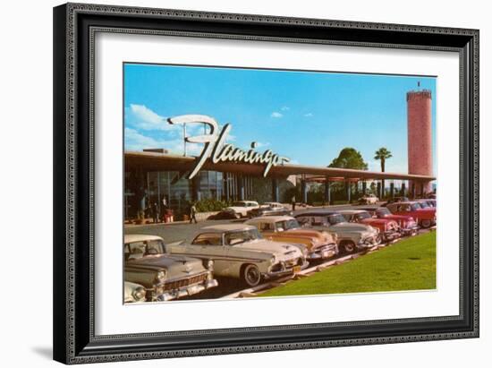 Hotel Flamingo, Las Vegas, Nevada-null-Framed Premium Giclee Print