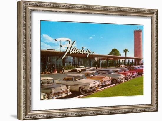 Hotel Flamingo, Las Vegas, Nevada-null-Framed Art Print