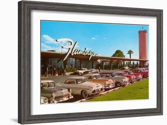 Hotel Flamingo, Las Vegas, Nevada-null-Framed Art Print
