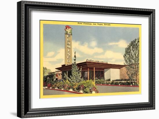 Hotel Flamingo, Las Vegas, Nevada-null-Framed Art Print