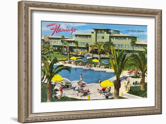 Hotel Flamingo, Las Vegas, Nevada-null-Framed Premium Giclee Print