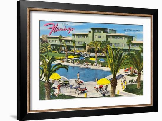 Hotel Flamingo, Las Vegas, Nevada-null-Framed Premium Giclee Print