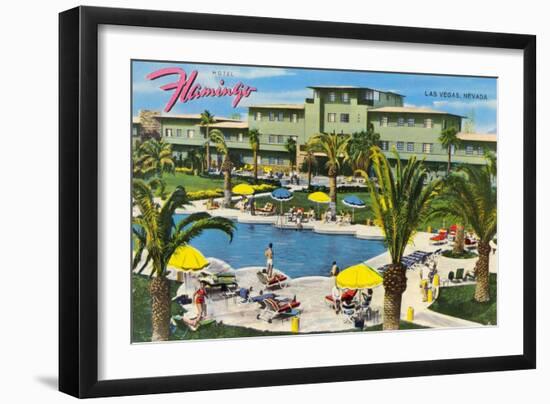 Hotel Flamingo, Las Vegas, Nevada-null-Framed Premium Giclee Print