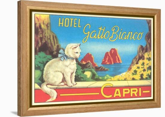 Hotel Gatto Bianco-null-Framed Stretched Canvas