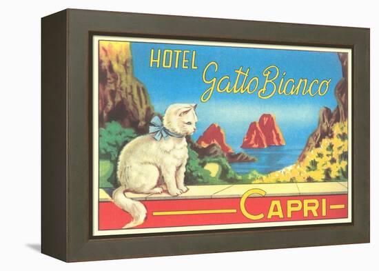 Hotel Gatto Bianco-null-Framed Stretched Canvas