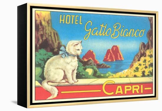 Hotel Gatto Bianco-null-Framed Stretched Canvas