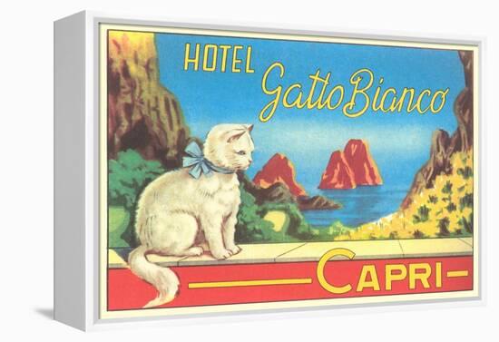 Hotel Gatto Bianco-null-Framed Stretched Canvas