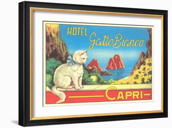 Hotel Gatto Bianco-null-Framed Art Print