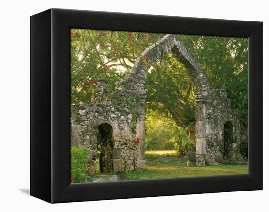 Hotel Hacienda, Chichen Itza, Yucatan Peninsula, Mexico-Walter Bibikow-Framed Premier Image Canvas