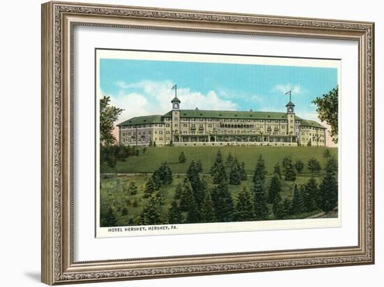 Hotel Hershey, Pennsylvania-null-Framed Art Print