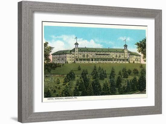 Hotel Hershey, Pennsylvania-null-Framed Art Print