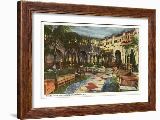 Hotel Hershey, Pennsylvania-null-Framed Art Print