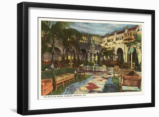 Hotel Hershey, Pennsylvania-null-Framed Art Print