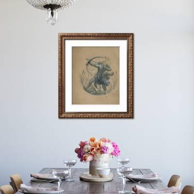 Hotel Hunebelle Paris Grand Salon Cycle Des Douze Travaux D Hercule Hercule Et Les Oiseaux Giclee Print Charles Lameire Art Com