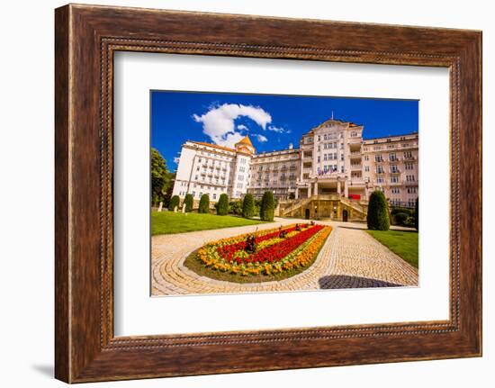 Hotel Imperial in Karlovy Vary, Bohemia, Czech Republic, Europe-Laura Grier-Framed Photographic Print