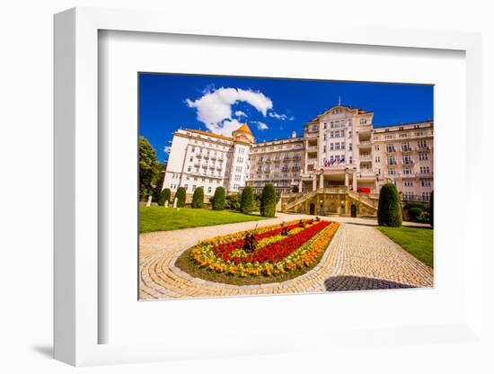 Hotel Imperial in Karlovy Vary, Bohemia, Czech Republic, Europe-Laura Grier-Framed Photographic Print