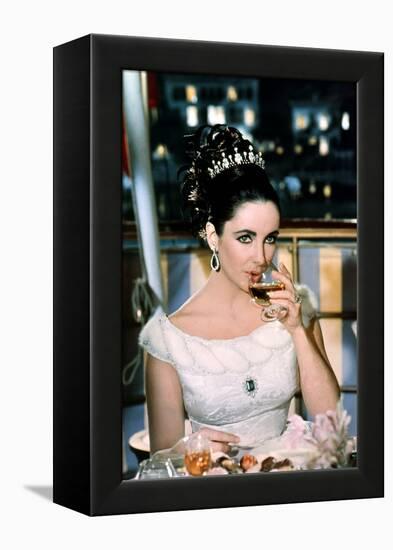 Hotel International THE V.I.P.S d'Anthony Asquith with Elizabeth Taylor, 1963-null-Framed Stretched Canvas