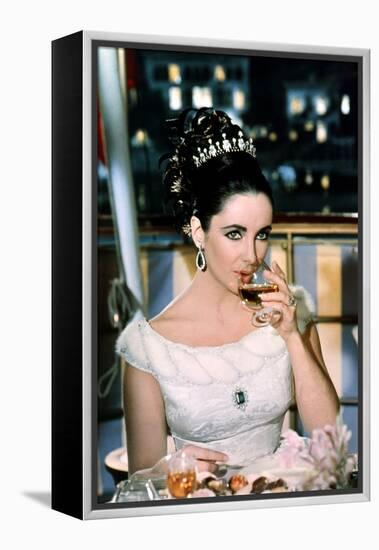 Hotel International THE V.I.P.S d'Anthony Asquith with Elizabeth Taylor, 1963-null-Framed Stretched Canvas