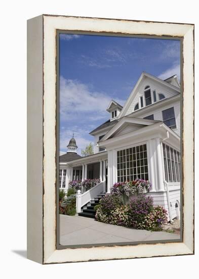 Hotel Iroquois, Mackinac Island, Michigan, USA-Cindy Miller Hopkins-Framed Premier Image Canvas