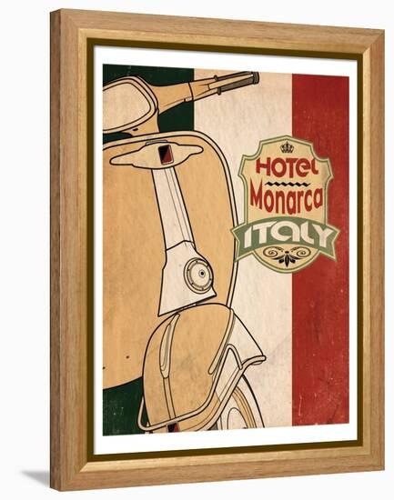 Hotel Italy-Jason Giacopelli-Framed Stretched Canvas