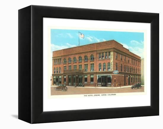 Hotel Jerome, Aspen, Colorado-null-Framed Stretched Canvas