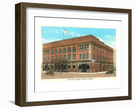 Hotel Jerome, Aspen, Colorado-null-Framed Art Print