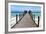 Hotel Jetty, Bwejuu Beach, Zanzibar, Tanzania, Indian Ocean, East Africa, Africa-Peter Richardson-Framed Photographic Print