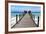 Hotel Jetty, Bwejuu Beach, Zanzibar, Tanzania, Indian Ocean, East Africa, Africa-Peter Richardson-Framed Photographic Print