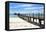 Hotel Jetty, Bwejuu Beach, Zanzibar, Tanzania, Indian Ocean, East Africa, Africa-Peter Richardson-Framed Premier Image Canvas