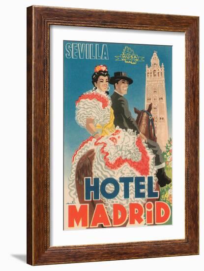 Hotel Madrid-null-Framed Art Print