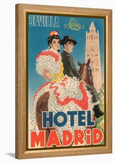 Hotel Madrid-null-Framed Stretched Canvas