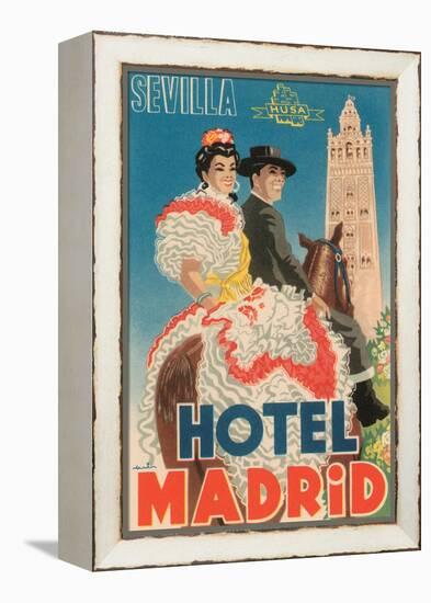 Hotel Madrid-null-Framed Stretched Canvas