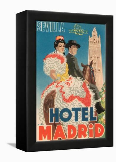 Hotel Madrid-null-Framed Stretched Canvas
