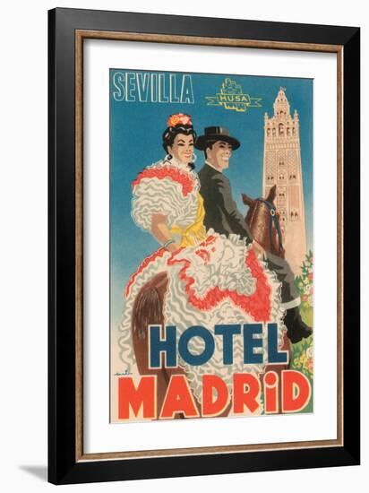 Hotel Madrid-null-Framed Art Print