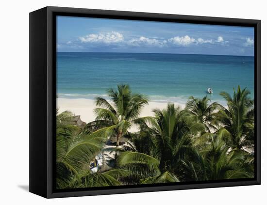 Hotel Maroma, South of Cancun, Yucatan, Mexico, North America-Harding Robert-Framed Premier Image Canvas