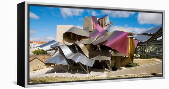 Hotel Marques De Riscal, Elciego, La Rioja, Spain-null-Framed Stretched Canvas