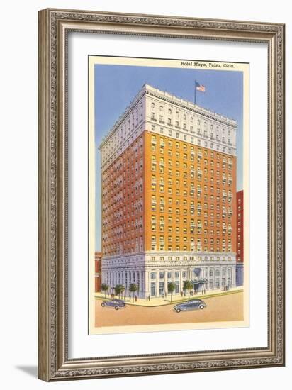 Hotel Mayo, Tulsa, Oklahoma-null-Framed Art Print