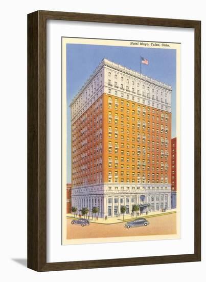 Hotel Mayo, Tulsa, Oklahoma-null-Framed Art Print