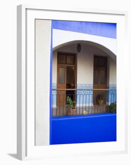 Hotel Mediomundo, Merida, Yucatan, Mexico-Julie Eggers-Framed Photographic Print