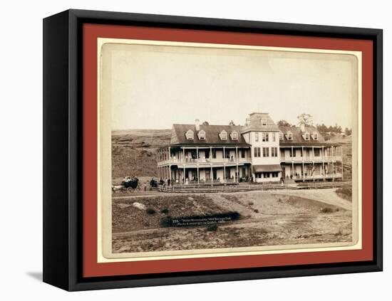 Hotel Minnekahta, Hot Springs, Dak-John C. H. Grabill-Framed Premier Image Canvas