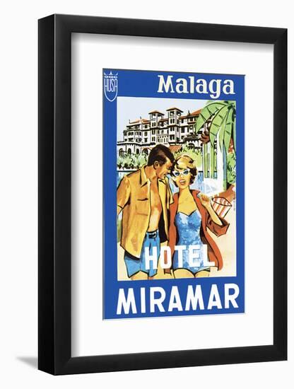 Hotel Miramar-null-Framed Art Print