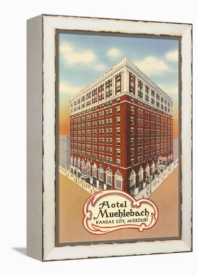 Hotel Muehlebach, Kansas City-null-Framed Stretched Canvas