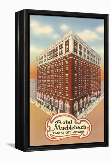 Hotel Muehlebach, Kansas City-null-Framed Stretched Canvas