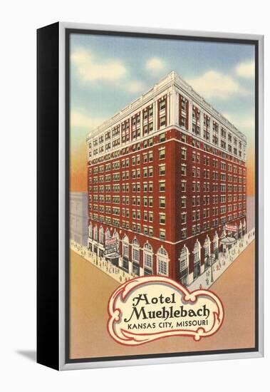 Hotel Muehlebach, Kansas City-null-Framed Stretched Canvas