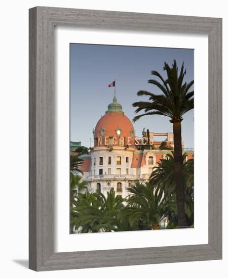 Hotel Negresco, Nice, Cote d'Azur, France-Doug Pearson-Framed Photographic Print