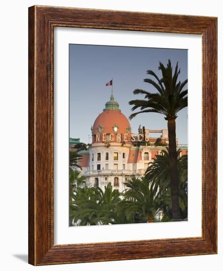 Hotel Negresco, Nice, Cote d'Azur, France-Doug Pearson-Framed Photographic Print