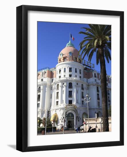 Hotel Negresco, Promenade Des Anglais, Nice, Alpes Maritimes, Cote D'Azur, French Riviera, Provence-Wendy Connett-Framed Photographic Print