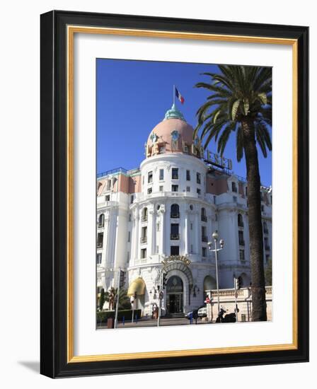 Hotel Negresco, Promenade Des Anglais, Nice, Alpes Maritimes, Cote D'Azur, French Riviera, Provence-Wendy Connett-Framed Photographic Print