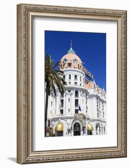 Hotel Negresco, Promenade Des Anglais, Nice-Amanda Hall-Framed Photographic Print